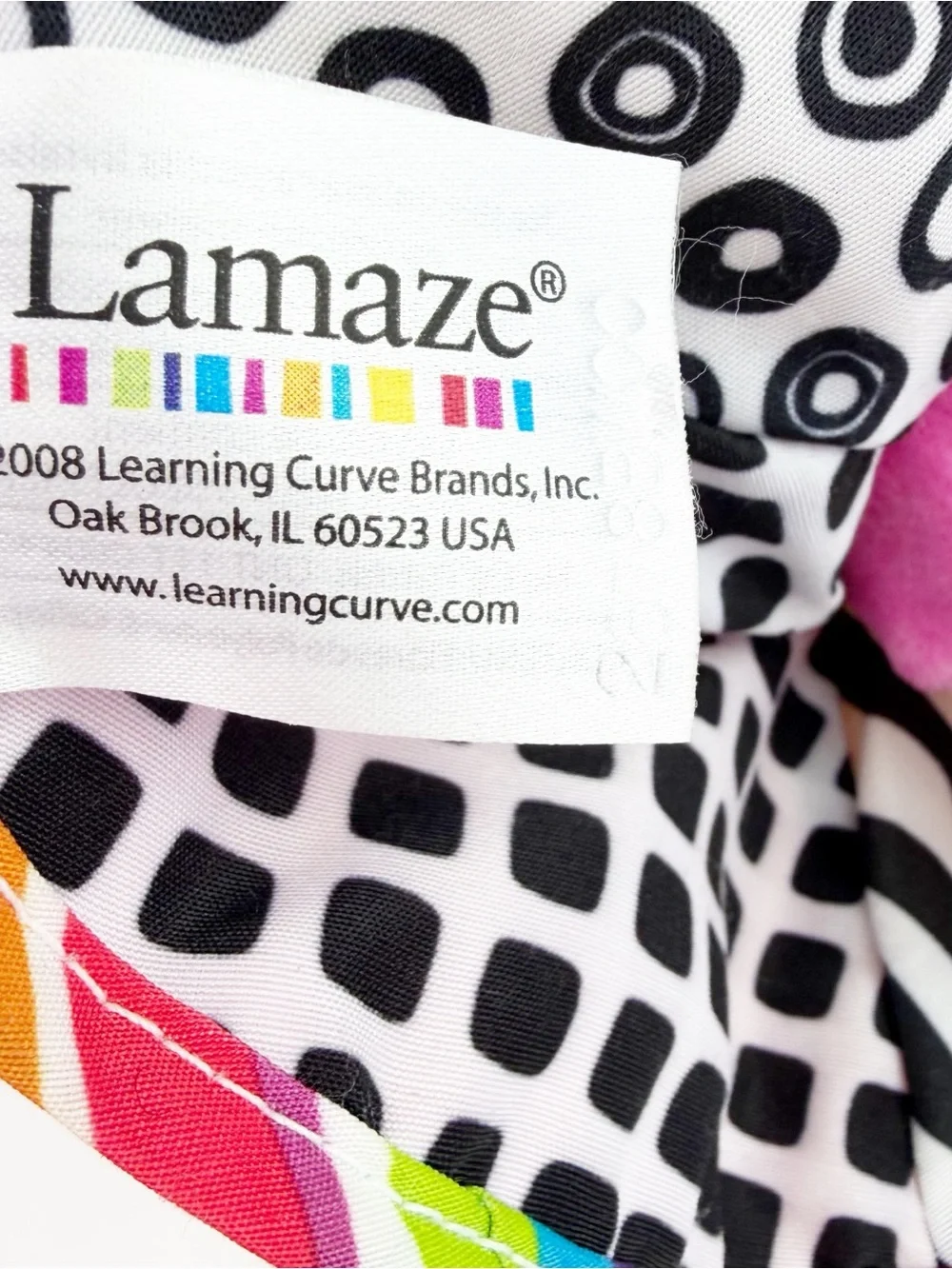 Tomy Lamaze Princess Sophie Clip & Go Soft Baby Plush Doll Baby Toy EUC